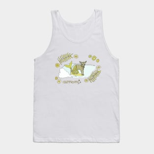 capricorn surfy zodiac // retro surf art by surfy birdy Tank Top